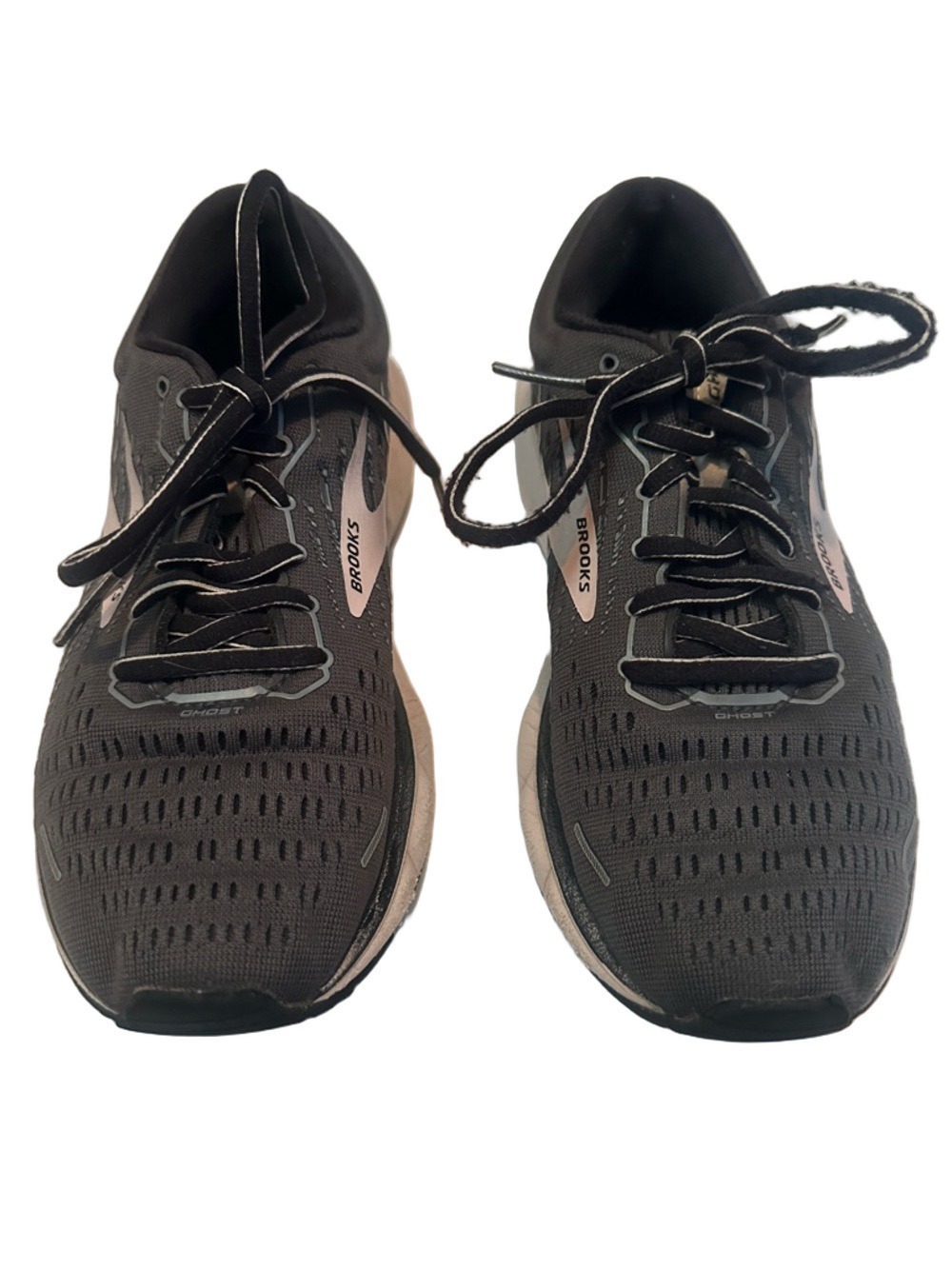 Brooks Ghost 13 Women's Running Sneakers Grey Black Size 7.5